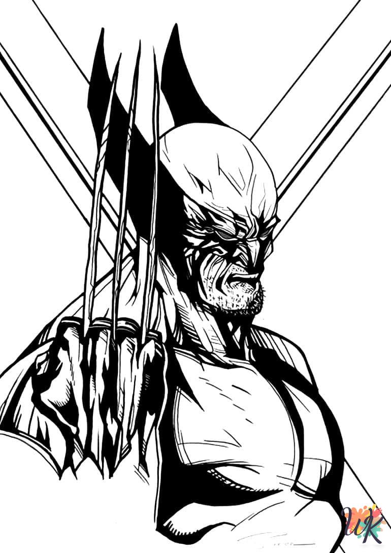 grinch Wolverine coloring pages