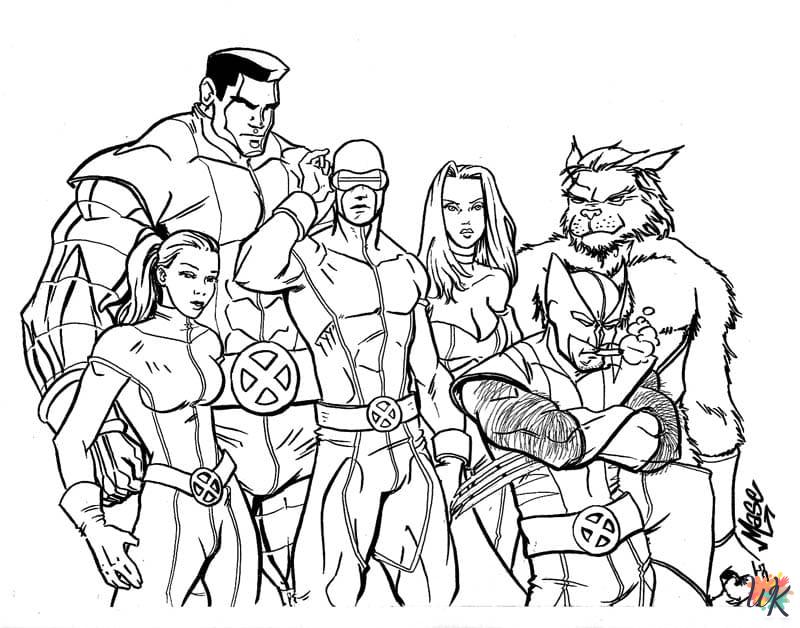 printable coloring pages Wolverine