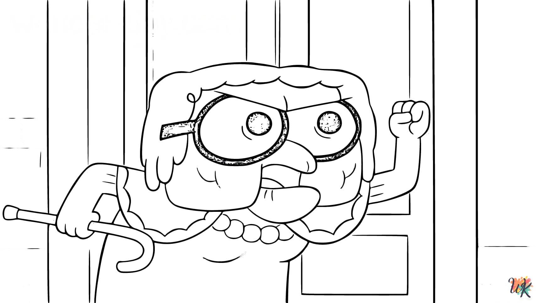 Big City Greens themed coloring pages