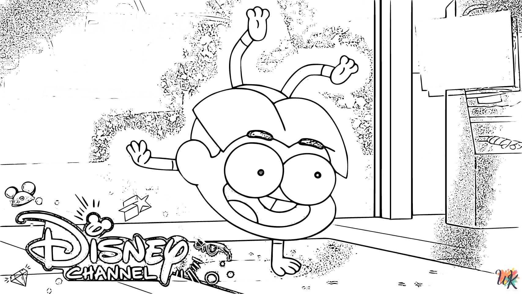 coloring pages for Big City Greens