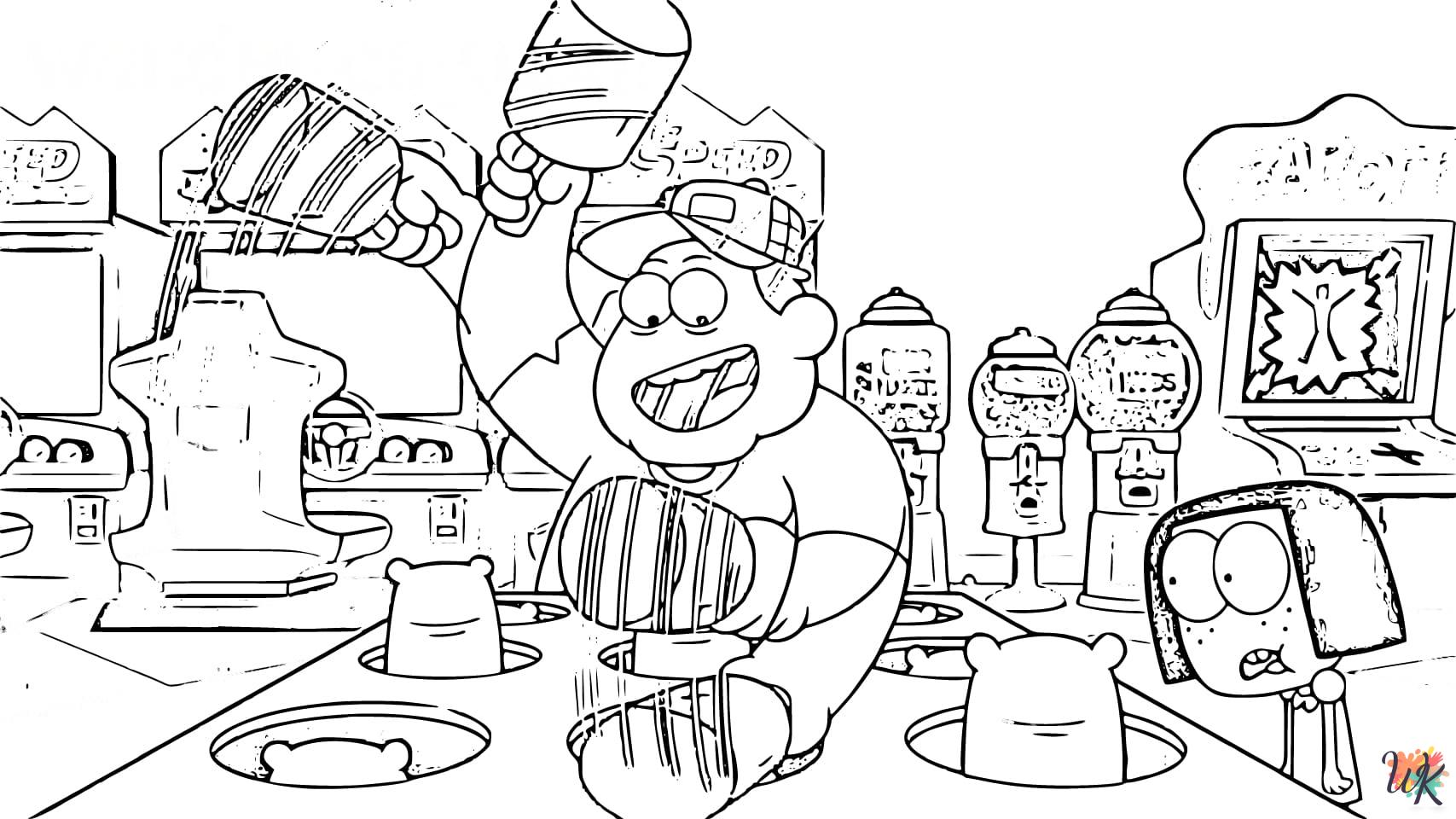 free Big City Greens coloring pages pdf
