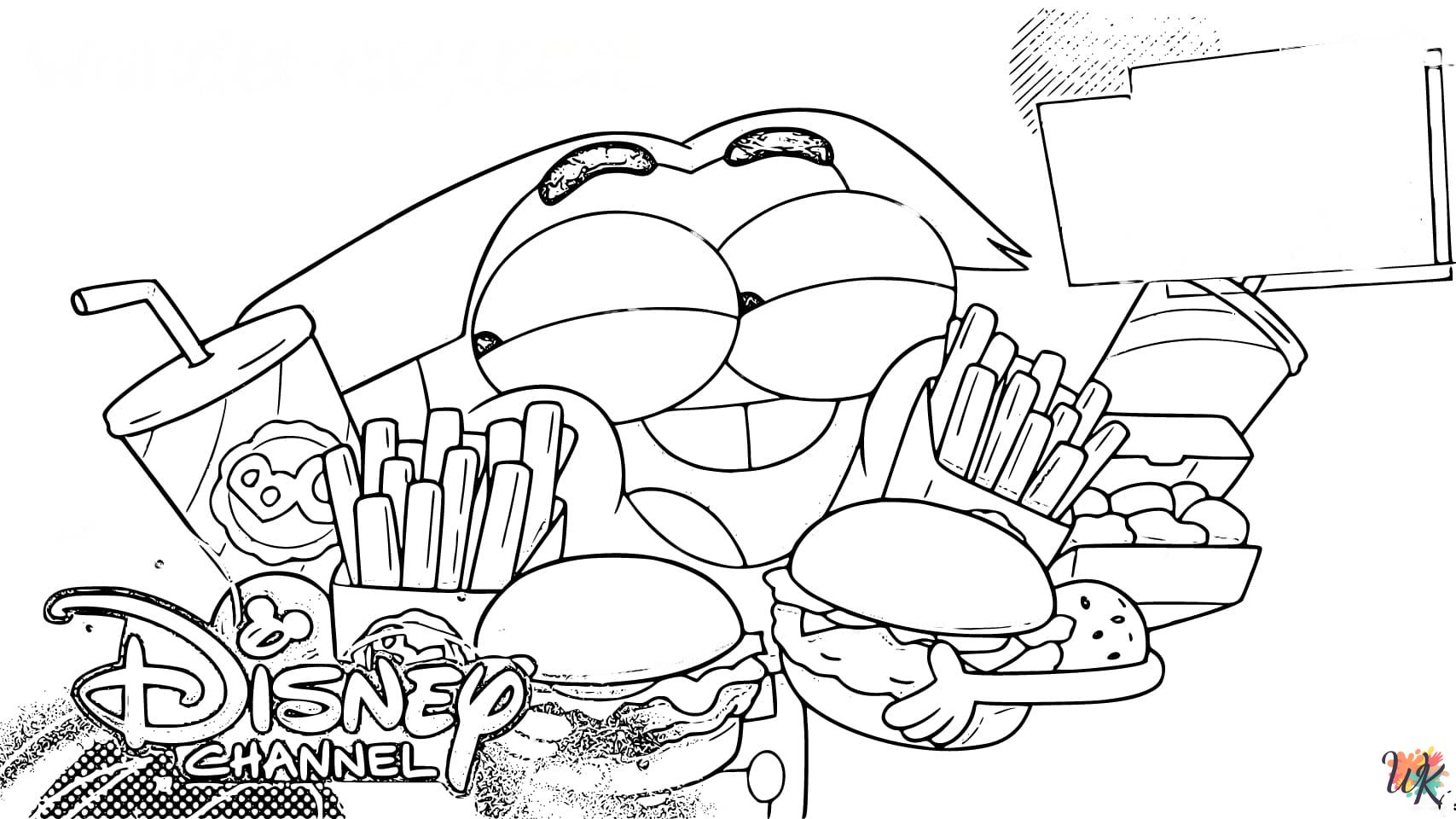 Big City Greens coloring pages for preschoolers