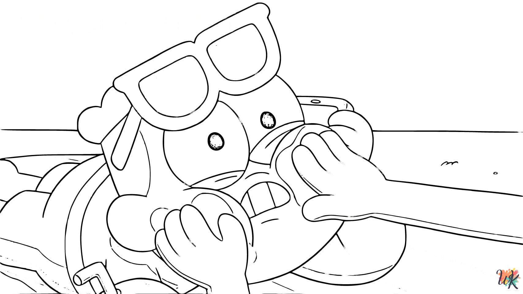 adult Big City Greens coloring pages
