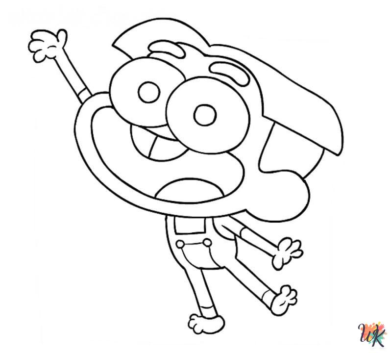 Big City Greens coloring pages
