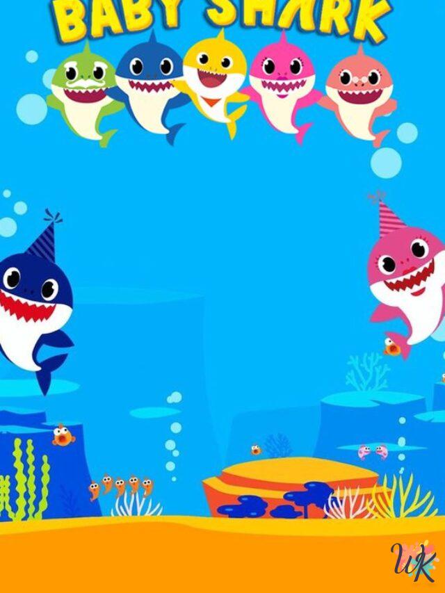 How to Draw Baby Shark Coloring Pages for Kids