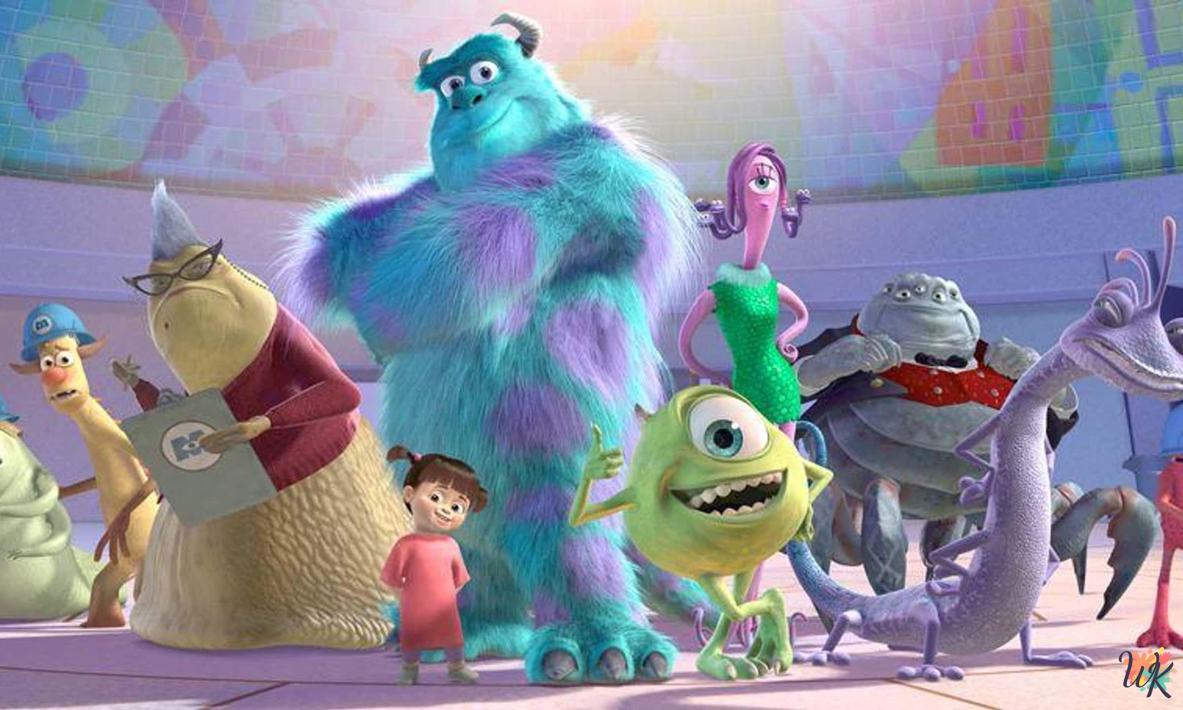 73 Monsters Inc. coloring pages