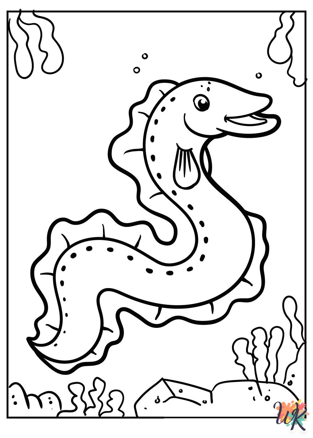 Under The Sea coloring pages free printable