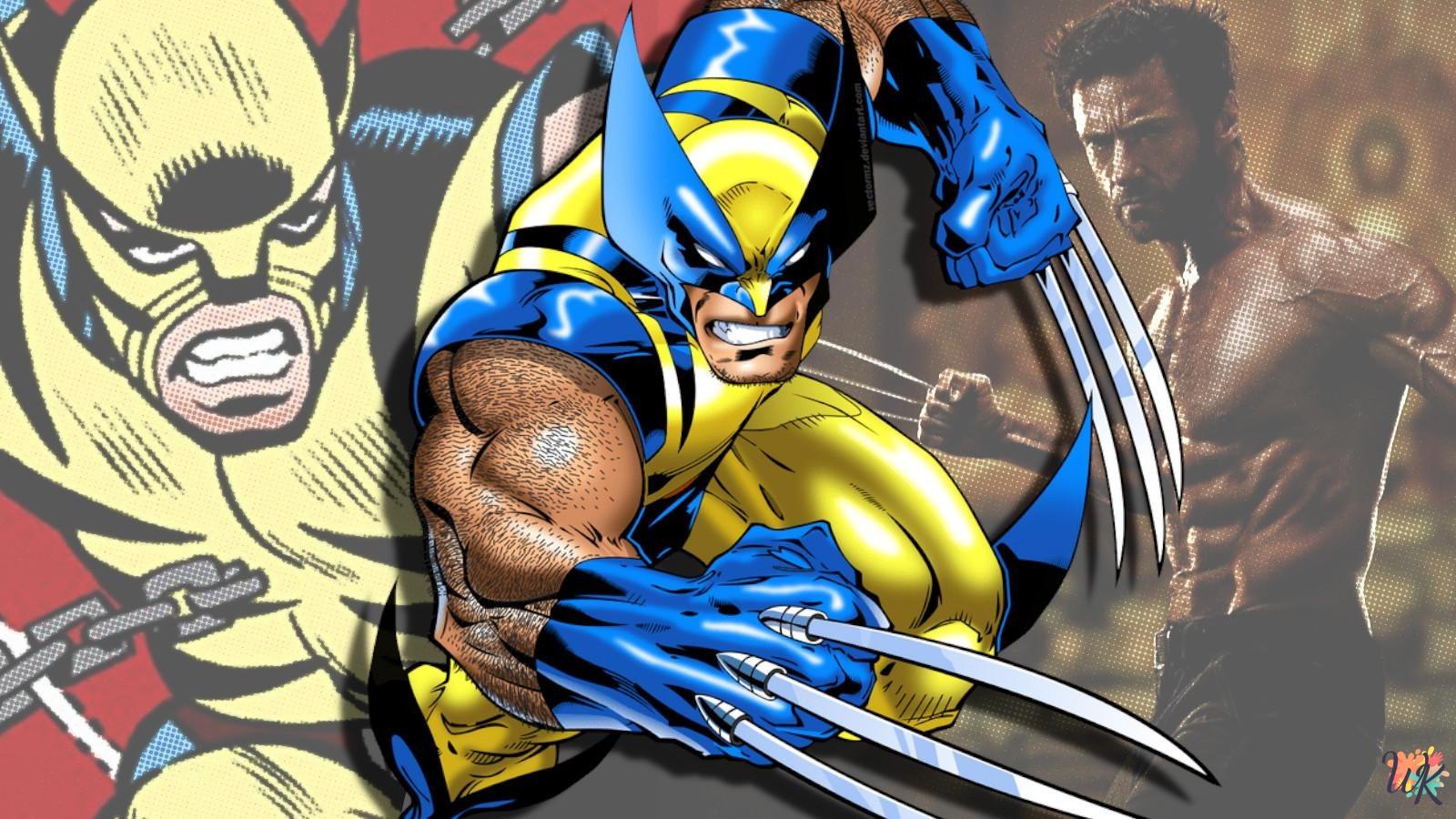 Wolverine coloring pages 1 Wolverine coloring pages