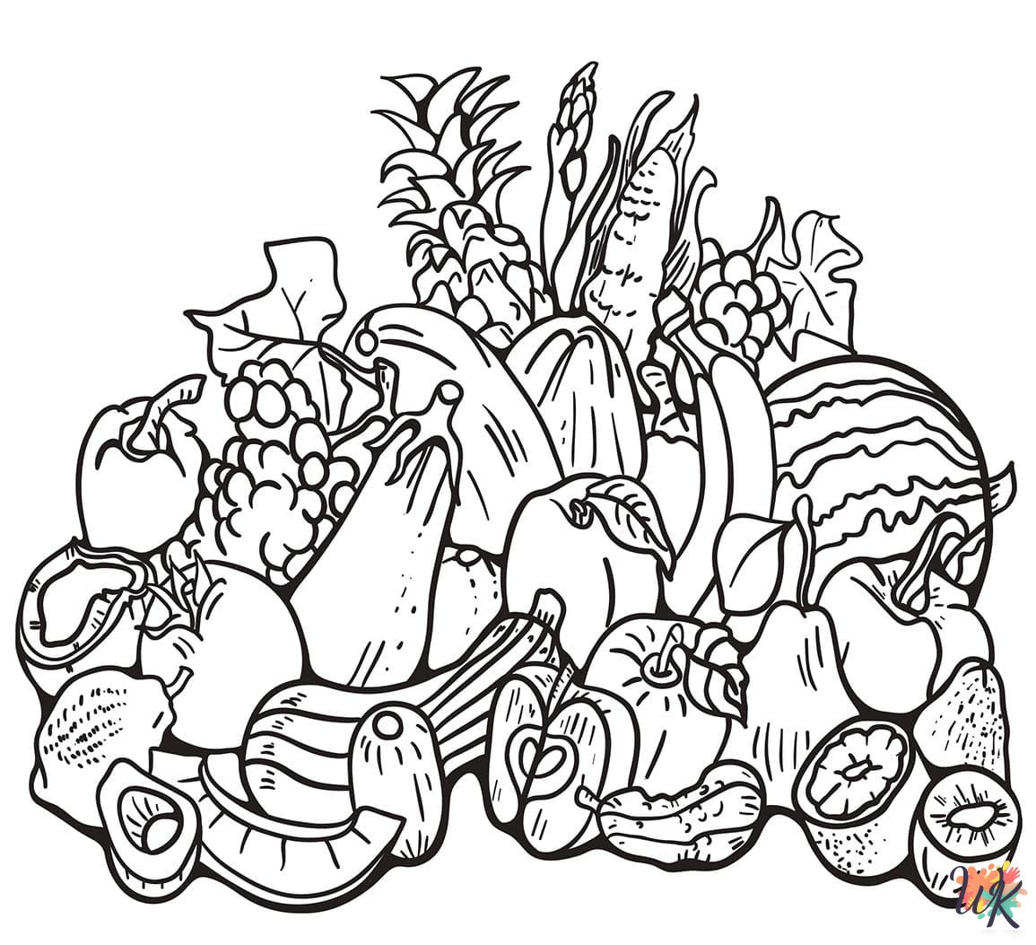 Autumm coloring pages for adults pdf