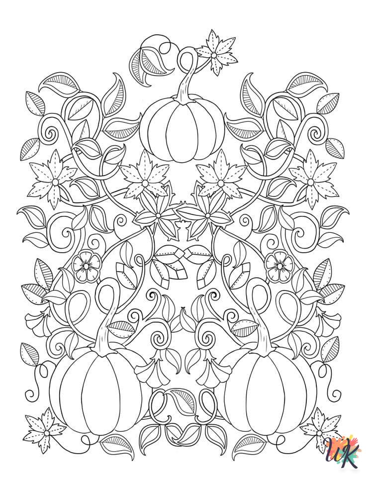 coloring pages for kids Autumm