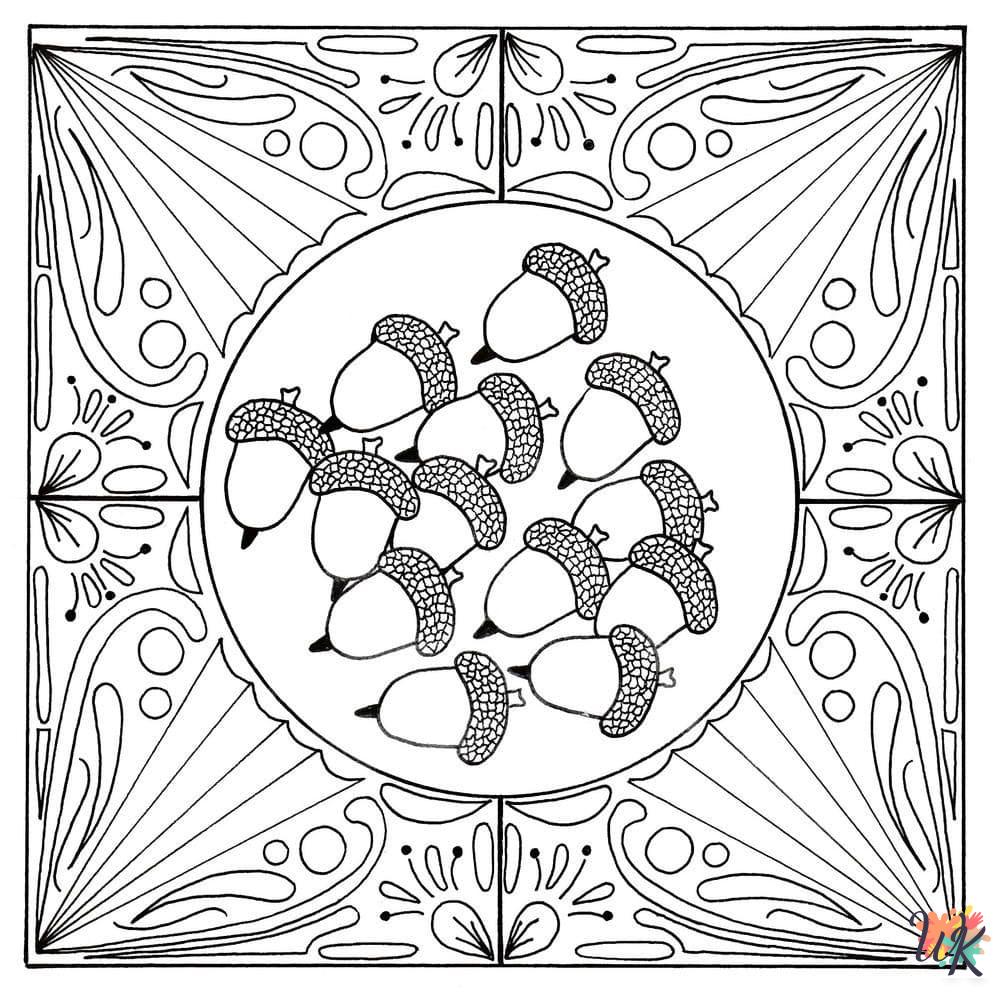 cute Autumm coloring pages