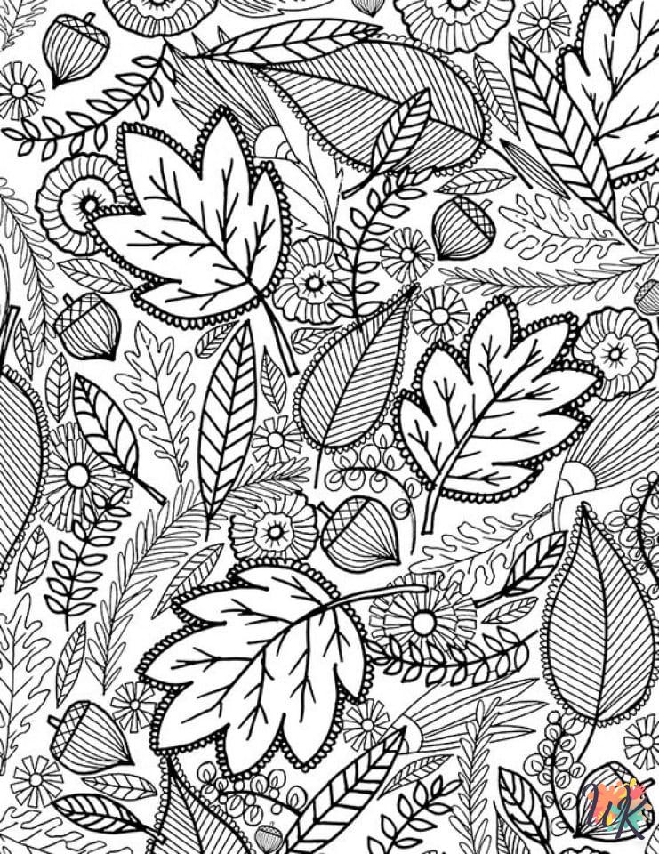 coloring pages for Autumm