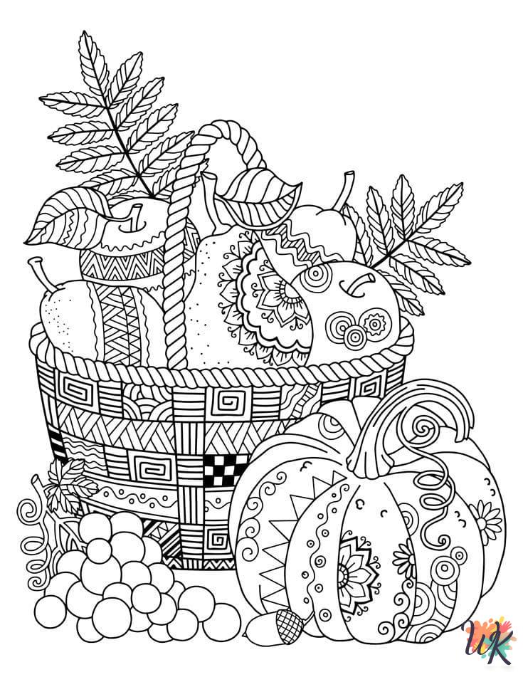 grinch Autumm coloring pages