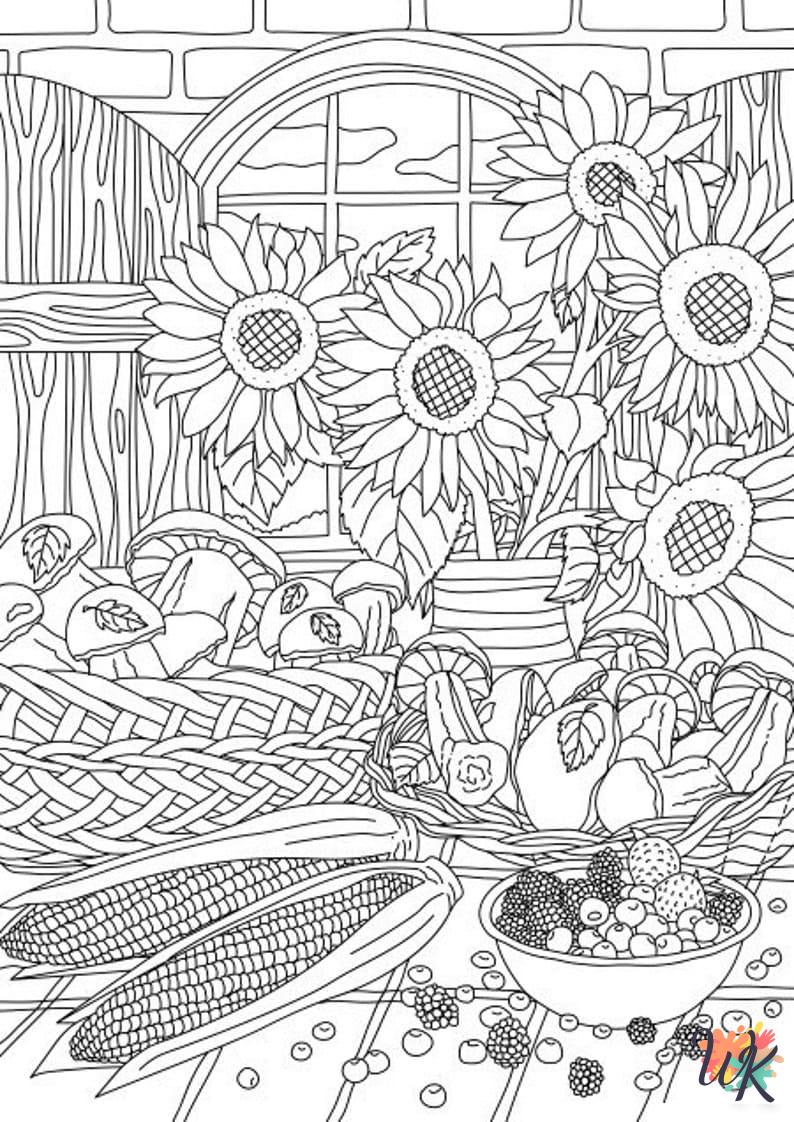 free coloring Autumm pages