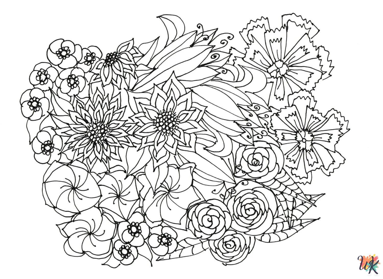 old-fashioned Autumm coloring pages