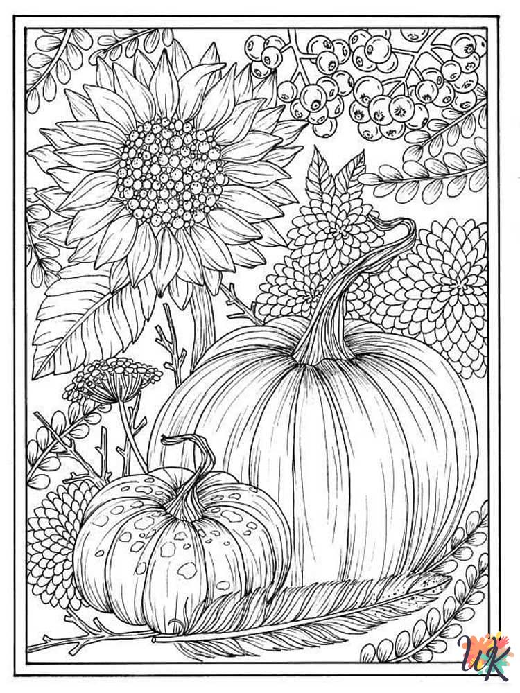 free printable Autumm coloring pages