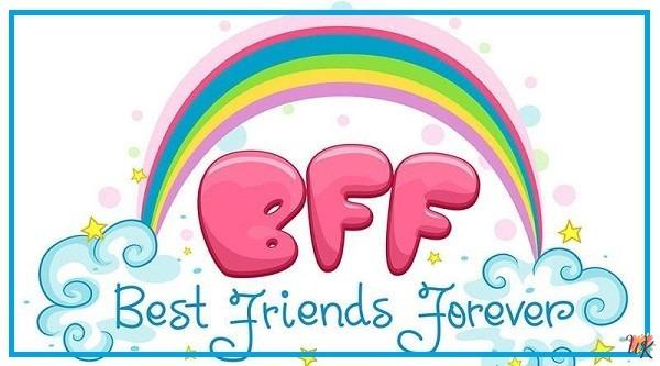 BFF coloring pages