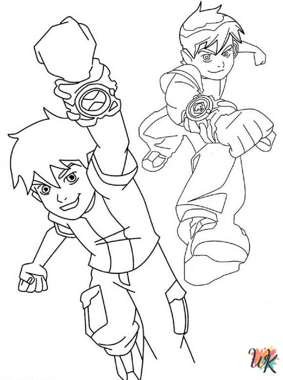 free coloring pages Ben 10
