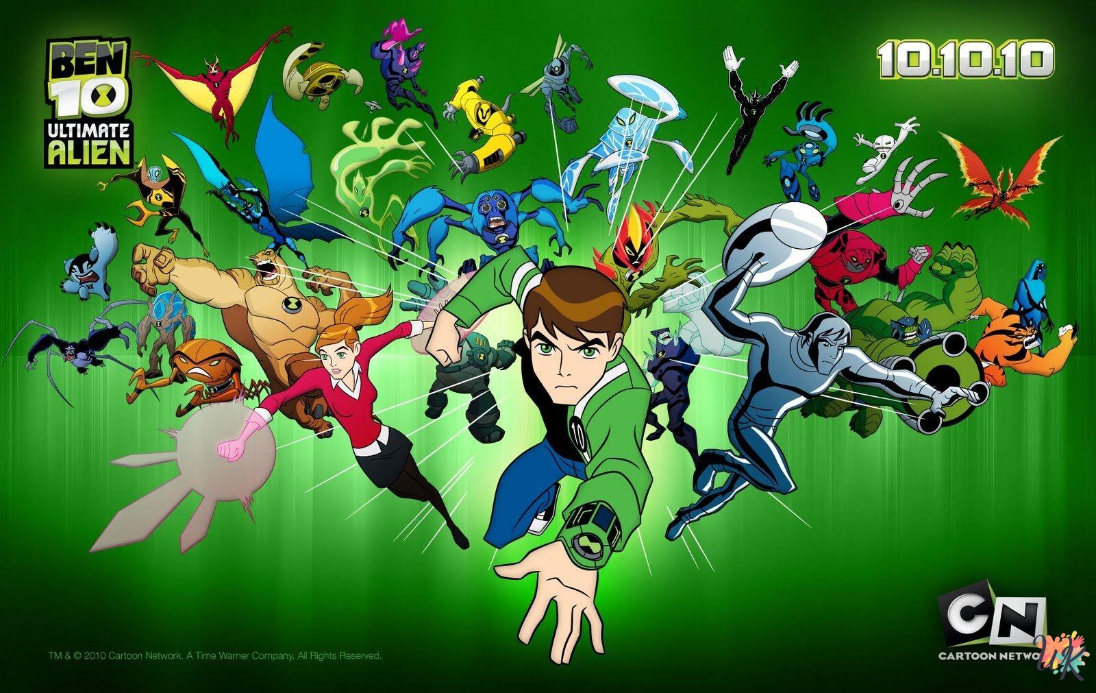 Ben 10 coloring pages 1 Ben 10 coloring pages
