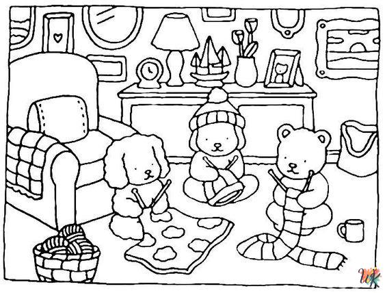 preschool Bobbie Goods coloring pages