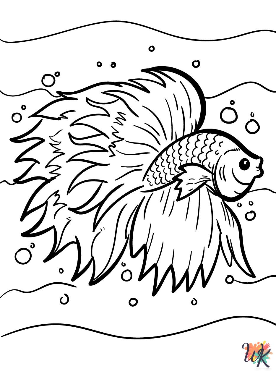 kids Fish coloring pages