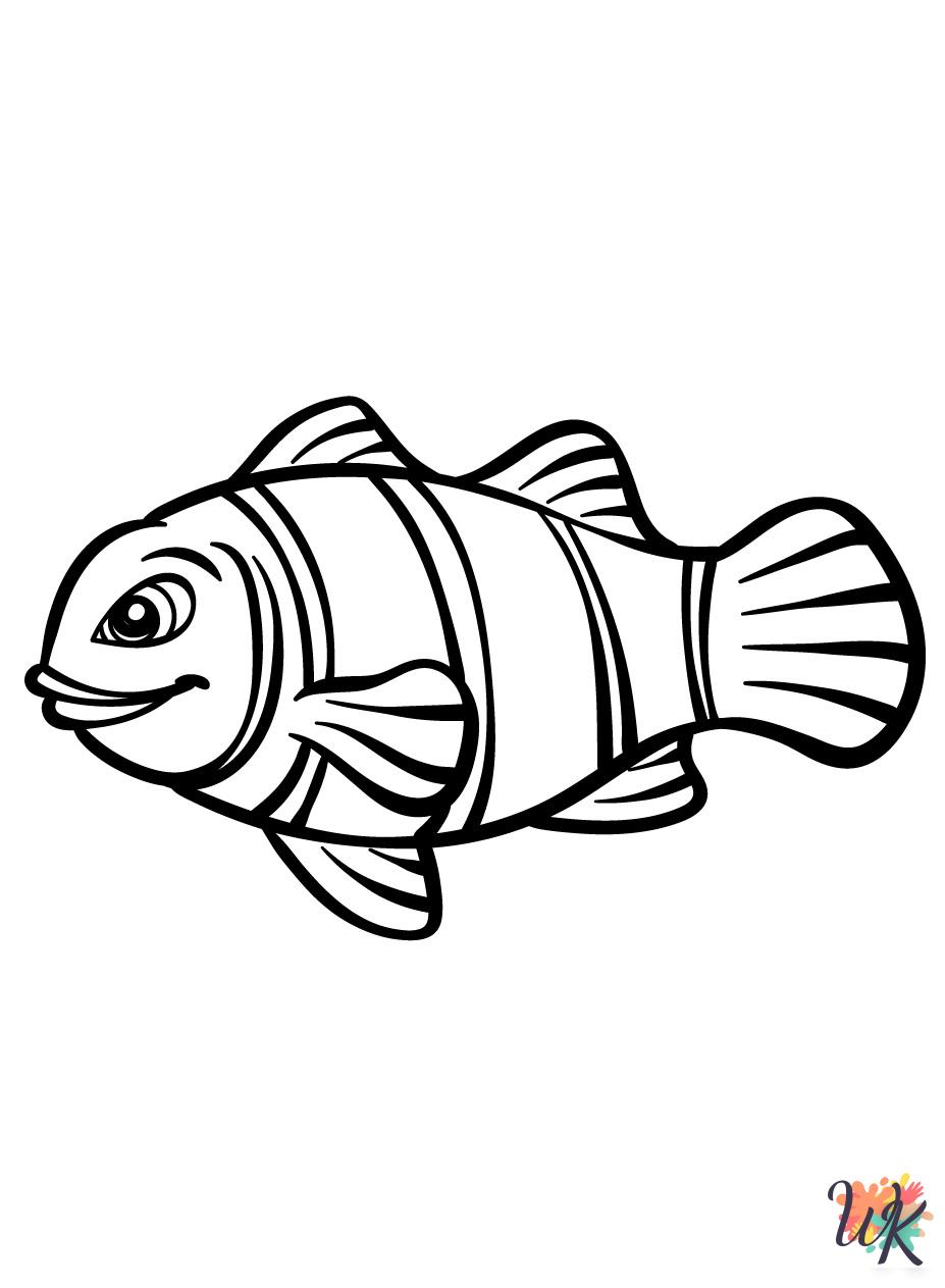 free coloring pages Fish