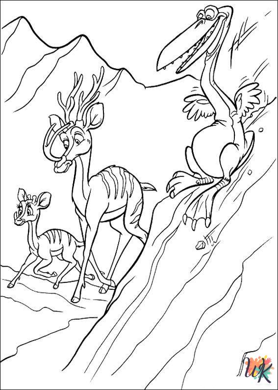 Ice Age 2 free coloring pages