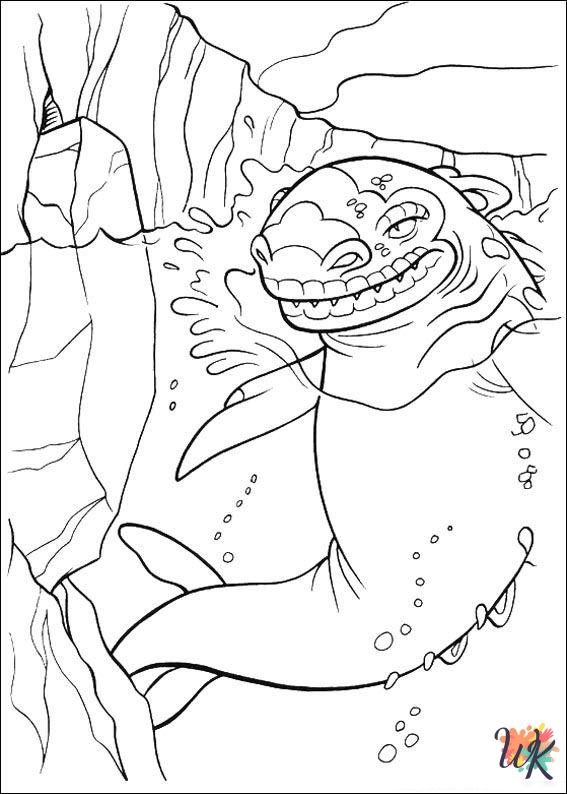 adult Ice Age 2 coloring pages 1