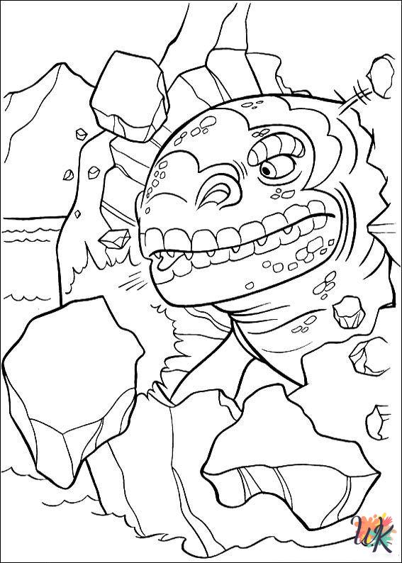 grinch Ice Age 2 coloring pages