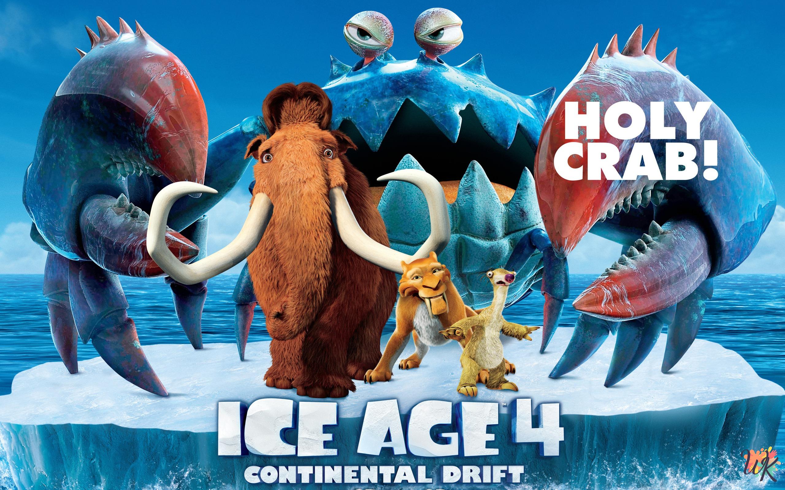 Ice Age 4 coloring pages 1 Ice Age 4 coloring pages