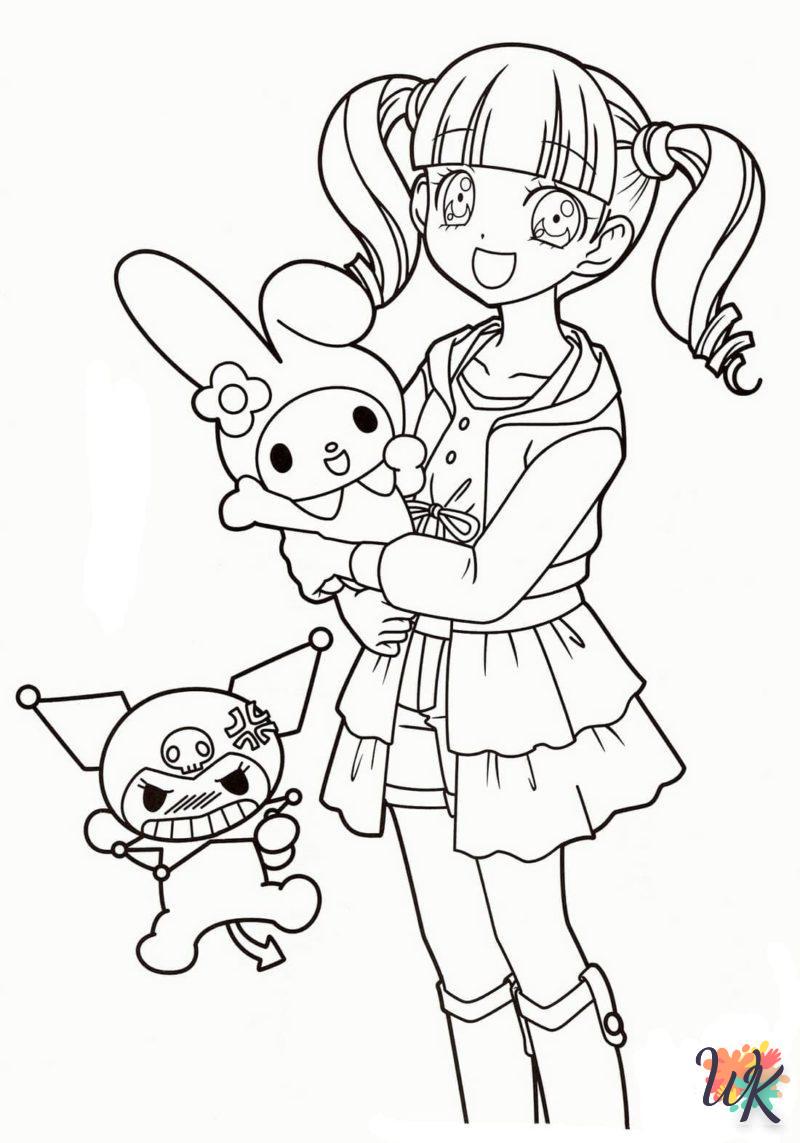 adult coloring pages Kuromi