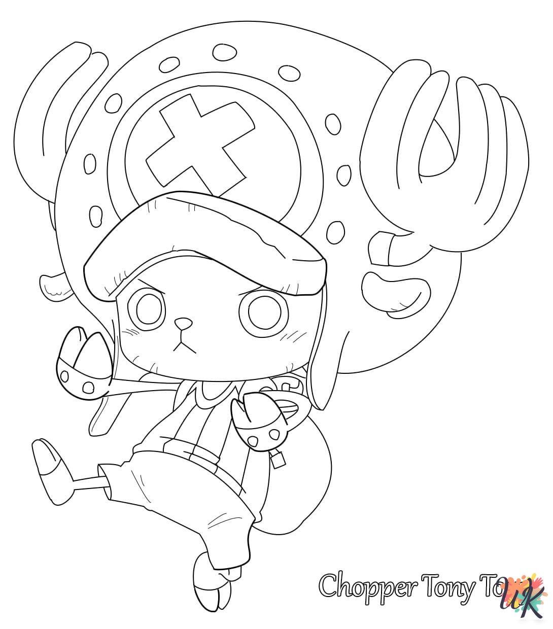 One Piece coloring pages to print