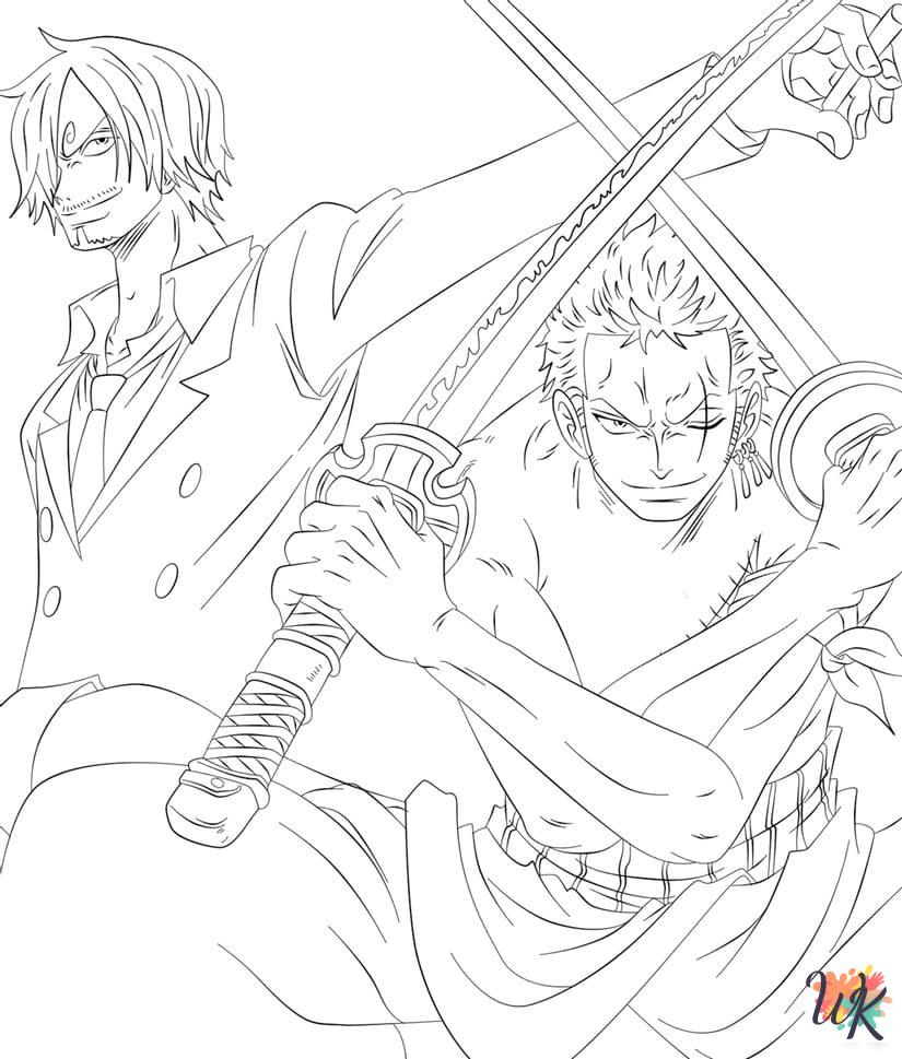 One Piece coloring pages printable