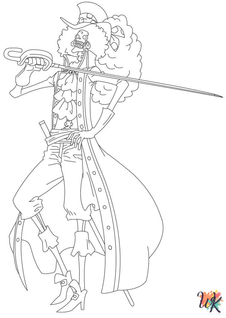 free printable One Piece coloring pages for adults 1