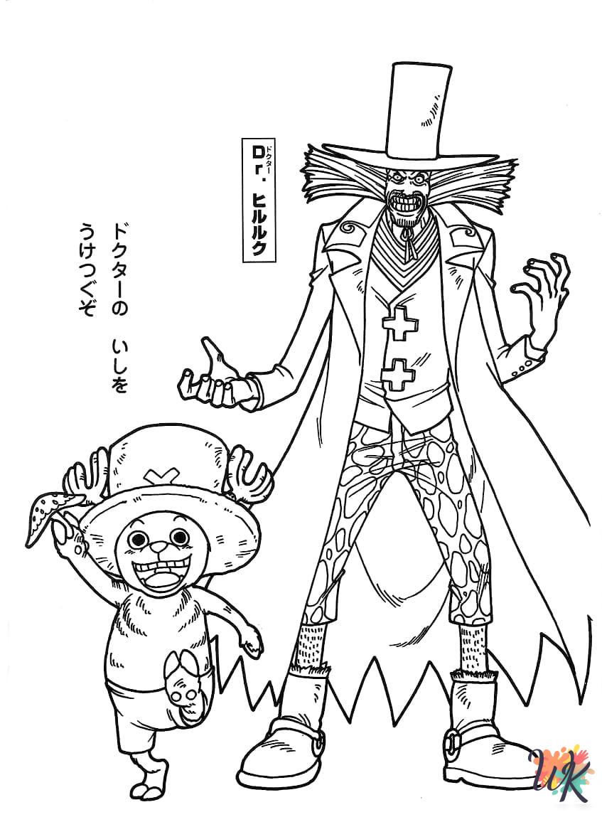 free printable One Piece coloring pages