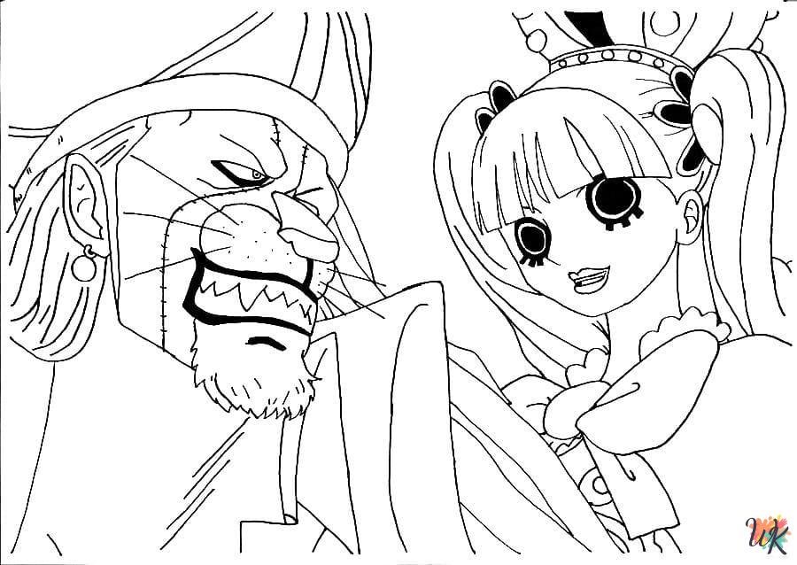 coloring pages for One Piece