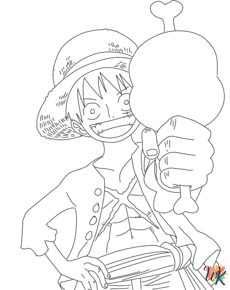 free coloring One Piece pages 1