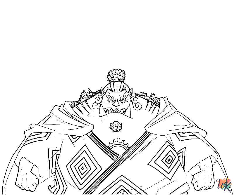 One Piece coloring book pages 1