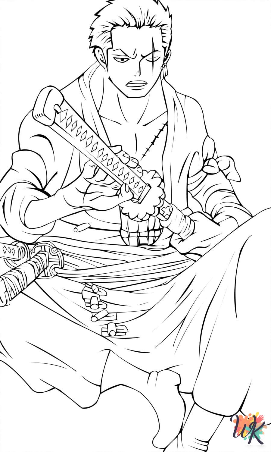 kids One Piece coloring pages
