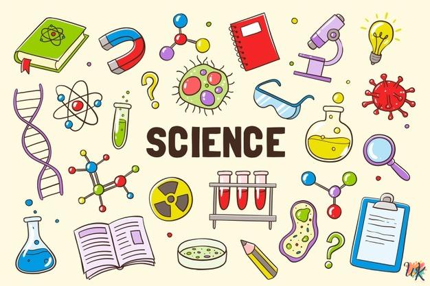 9 Science coloring pages