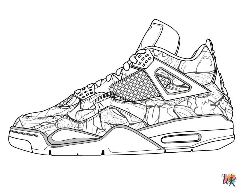 merry Sneaker coloring pages