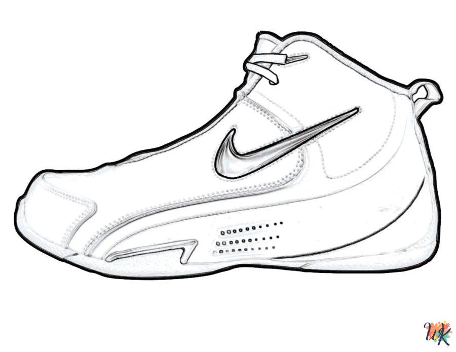 printable coloring pages Sneaker