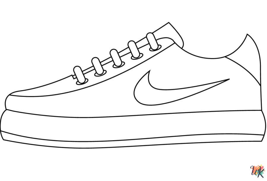 Sneaker Coloring Pages 36