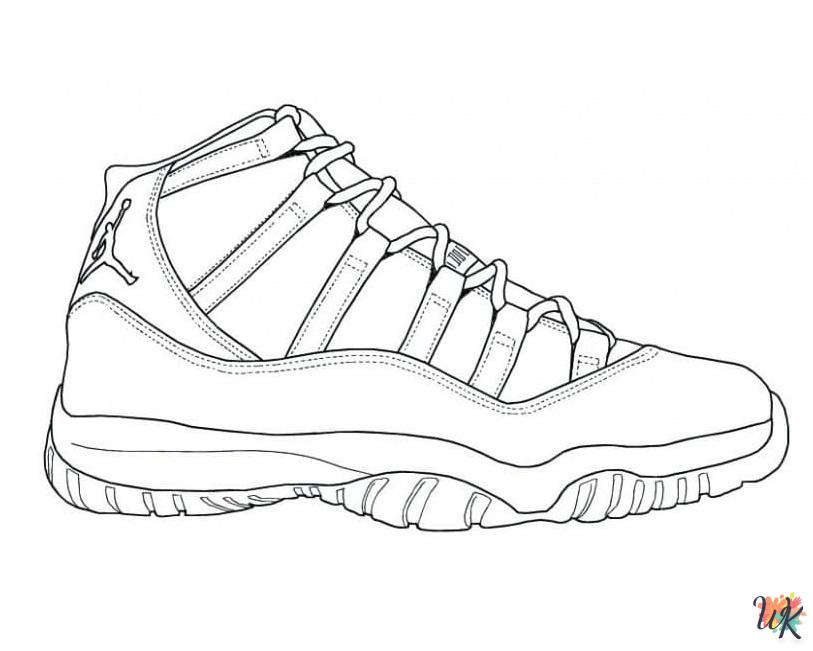 cute coloring pages Sneaker