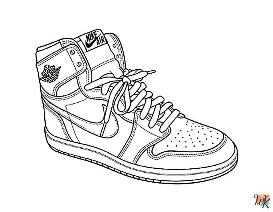 free coloring pages Sneaker
