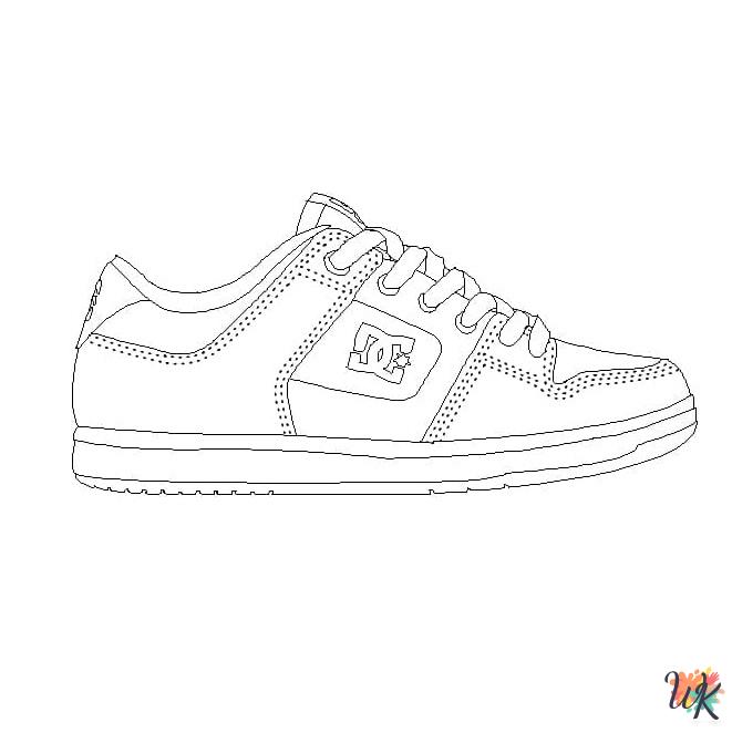 coloring pages Sneaker