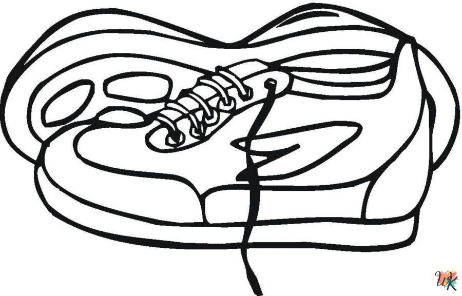 Sneaker Coloring Pages 7