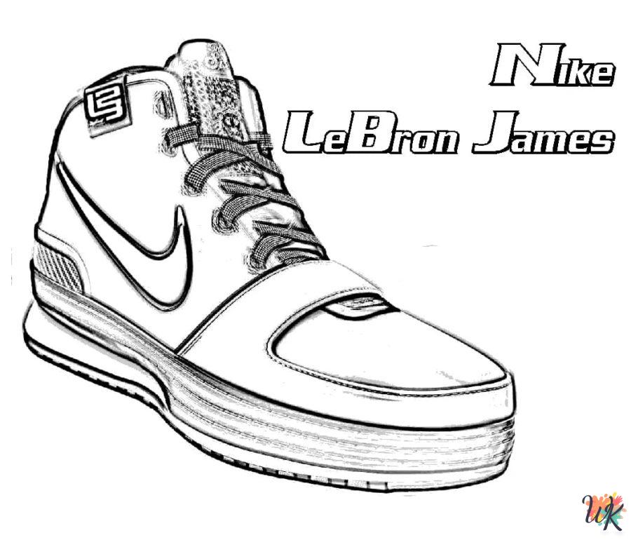 coloring pages for Sneaker