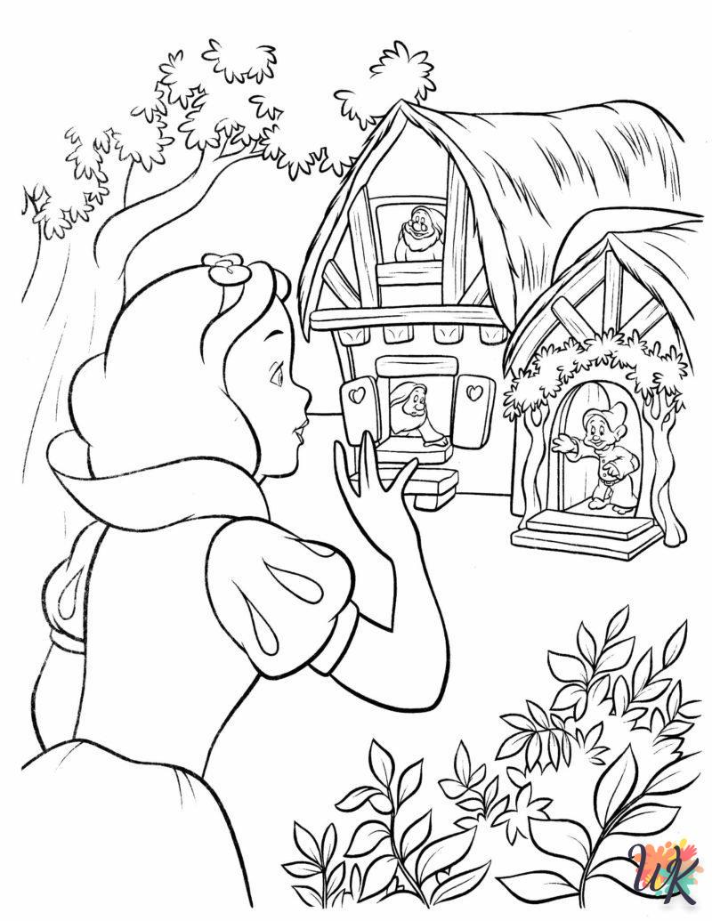 Snow White Coloring Pages 11