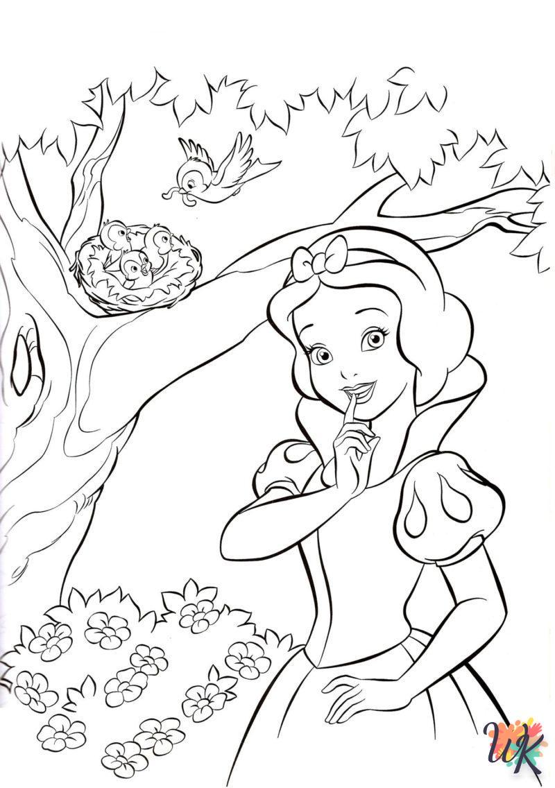 Snow White Coloring Pages 12